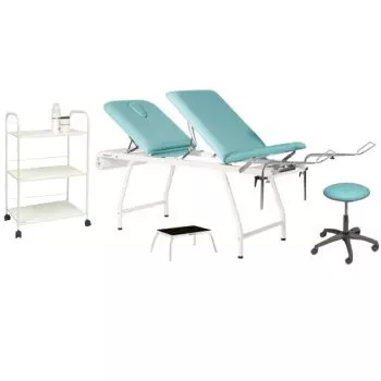 PACK04 paquete de muebles Ecopostural mesa fija de ginecología C4582