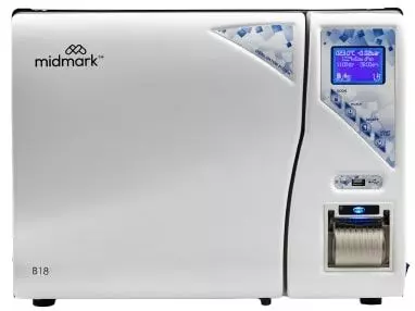 Autoclave Midmark B18 Clase B de 18 litros 