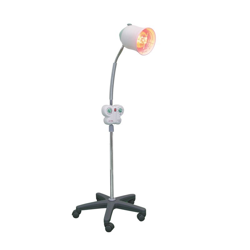 Lámpara de infrarrojos con soporte de 5 ruedas Terapia de calor