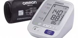Tensiómetro Omron M7 IT HEM7361T-EBK - Tensiómetro digital de brazo